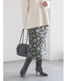 Te chichi ジャガードIラインミドルスカート