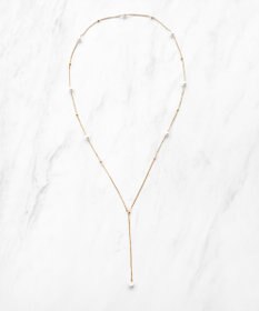 TOCCA PEARL WALTZ LARIAT NECKLACE ネックレス