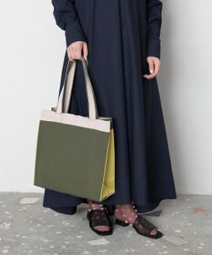 TRICOTE バイカラーペーパーバッグ