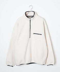 WEGO フリース ハーフZIPプルオーバー