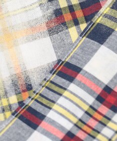 J.PRESS MEN 【J.PRESS ORIGINALS】India Madras Discharge Print Shirt