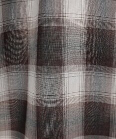 earth music&ecology 【2WAY】２ｗａｙショルダードロストリボンチェックシャツ