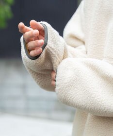 WEGO フリース ハーフZIPプルオーバー