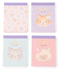 Chacott Cat４冊メモセット