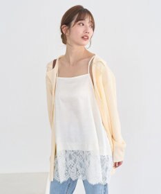 earth music&ecology 【一部WEB限定】レーストリムキャミソール