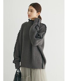 Green Parks ・Ｐｅｔｉｔ　Ｆｌｅｕｒ　ハイショクパイピングニット