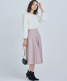 組曲 S 【WEB限定】ジョーゼットシフォンプリーツ ブラウス