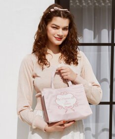 Maison de FLEUR グログランリボンカチューシャ