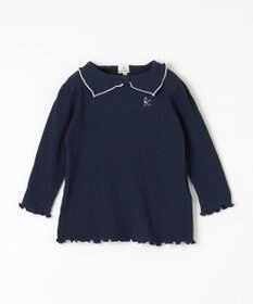 組曲 KIDS 【80-100㎝】リブリボン トップス