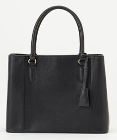 ANY 【A4サイズ収納可】スクエアライントートバッグ ブラック