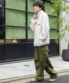 WEGO フリース ハーフZIPプルオーバー