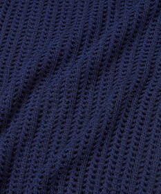 TOQUE 25SS新作〈大草直子さんアドバイザー〉【天然素材】シルク×コットン粗メッシュニットカーディガン