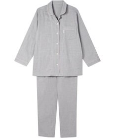 ワコール／睡眠科学 パジャマ 長袖 長ズボン 綿100%(本体) 三重ガーゼ レディース YDX567 睡眠科学／ワコール