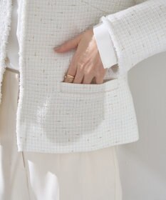 YECCA VECCA ツイードジャケット(2)