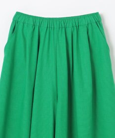 ANY 【ウエストゴム/接触冷感/UVケア】清涼リネンスカーチョ