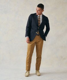 J.PRESS MEN 【定番 / 不朽の名作】ペピンメリノトロピカル ブレザー / 金釦 / 3B / 背抜き / Authentic-Fit