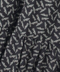 23区 【洗える】エスパドリーユプリント ティアード スカート