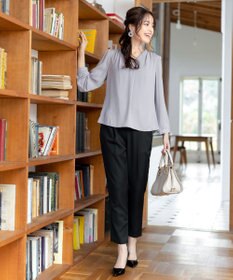 Tiaclasse 【洗える】幅広く活躍が期待できるドロストパンツ