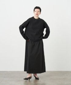 ATON GARMENT DYED URAKE | オーバーサイズスウェットシャツ - UNISEX