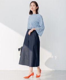 組曲 L 【23SS】ラッセルフラワーレースブラウス