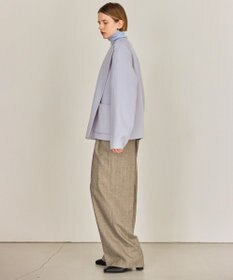 BEIGE， 【WEB限定】VERDUN / ウールリバーショートコート