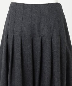 23区 【R(アール)】ウールラメ タックラップスカート