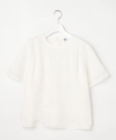 J.PRESS LADIES レースコンビジャージー カットソー