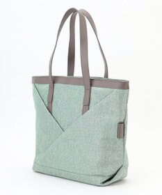 Y'SACCS リネンライク　イニシャルトート　Mサイズ