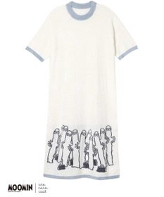 une nana cool 【MOOMIN × une nana cool 】なめらかふわふわワンピース