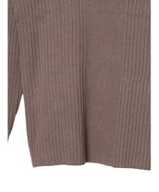 earth music&ecology 切り替えリブニットプルオーバー