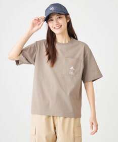 SHARE PARK LADIES 【UVカット・吸水速乾・ストレッチ・軽量 】ロゴポケットTシャツ（S・Mサイズ）