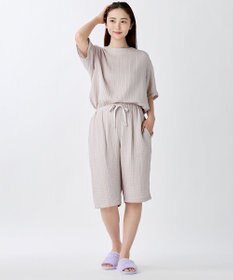 UCHINO クレープガーゼシンプルルームウェア ユニセックス