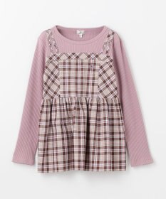 組曲 KIDS 【110-140㎝】ビスチェック トップス