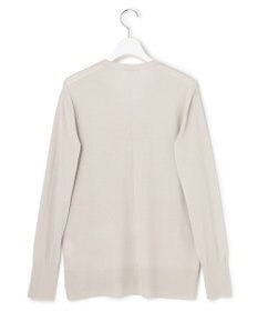 ICB L 【洗える】コンパクトファインウール Vネックニット