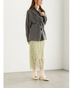 Te chichi ケミカルレースナロースカート《2025Autumn catalog vol.2 item》