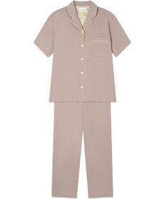 une nana cool 【綿100%】70/2 天竺 半袖開襟パジャマ MADE WITH LIBERTY FABRIC