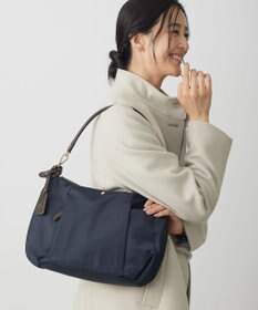 J.PRESS LADIES 【新色登場！・WEB限定カラーあり・2way】ナイロン ショルダー バッグ ネイビー系