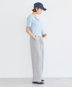 earth music&ecology チェーンリブラメカットソー