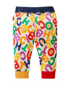 MIKI HOUSE HOT BISCUITS 【80-120cm】 ロゴ総柄 スウェットパンツ