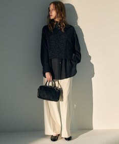 ICB L 【30th ANNIVERSARY】 カシミヤブレンドルレックス ハイネックニットベスト