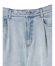 earth music&ecology タックルーズデニムパンツ