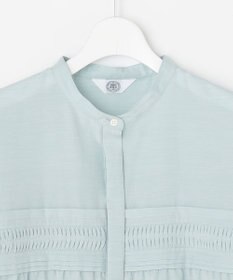J.PRESS LADIES S ソフトシアークロス フレンチスリーブ ブラウス