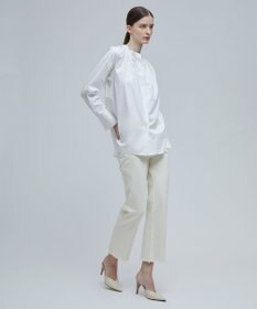 BEIGE， ALBERT / ギャザーブラウス