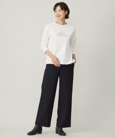 J.PRESS LADIES L ロゴ ロングスリーブ Tシャツ