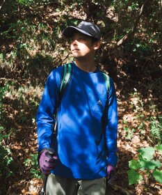 SHARE PARK MENS 【UVカット・吸水速乾・ストレッチ・軽量 】刺繍ポケットＴシャツ（L・XLサイズ）