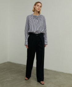 BEIGE， ALBERT / ギャザーブラウス