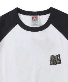 WEGO 【ユニセックス着用ITEM/MLサイズ展開】別注BENDAVISグラフィックラグランT（7S）