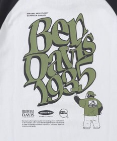 WEGO 【ユニセックス着用ITEM/MLサイズ展開】別注BENDAVISグラフィックラグランT（7S）