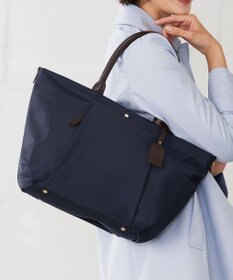 J.PRESS LADIES 【WEB限定カラーあり・A4サイズ収納可】 ナイロン トート バッグ