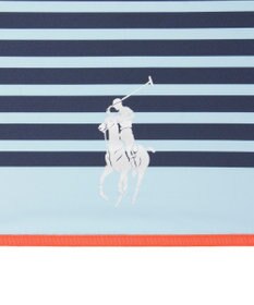 MOONBAT POLO RALPH LAUREN(ポロ ラルフローレン)ポロポニー ボーダー 折りたたみ傘 簡単開閉